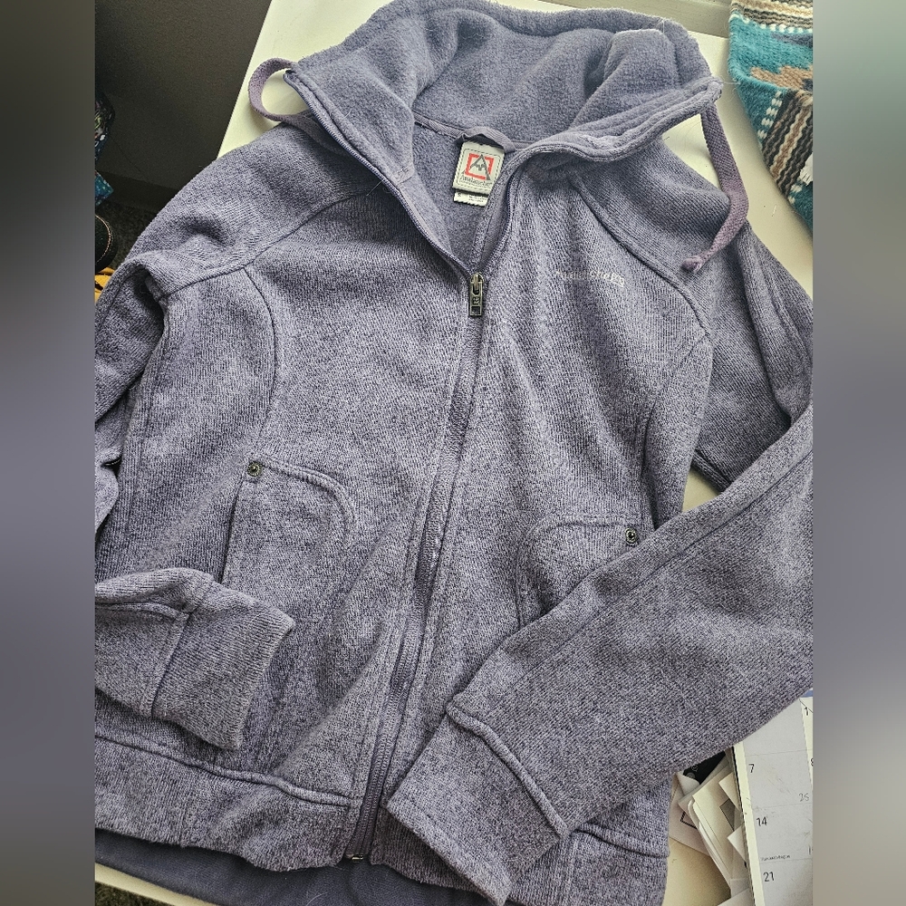 Avalanche Purple Fleece Zip-ip